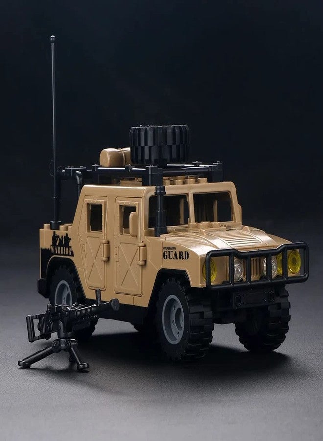 ENHANA Armored Vehicle Building Block Military Vehicle Building Toy for Age 6 7 8 9 10 11 12+, Army Battle Brick, Military Car Model Toys Gifts for Boys （4 Styles） - Image 2